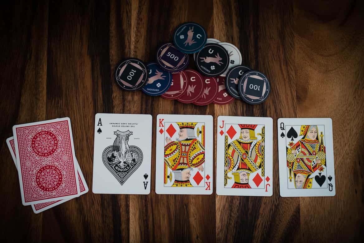 poker cards illustration